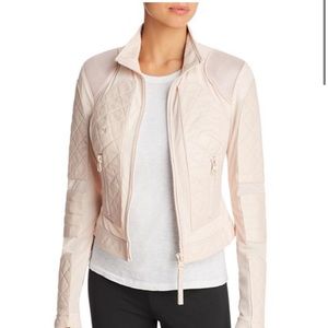 Blanc noir moto jacket